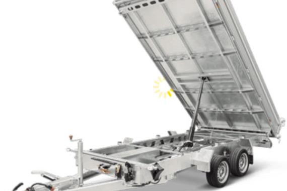 Humbaur HTK 3-zijdige kipper 363x185x35cm 3000/3500kg