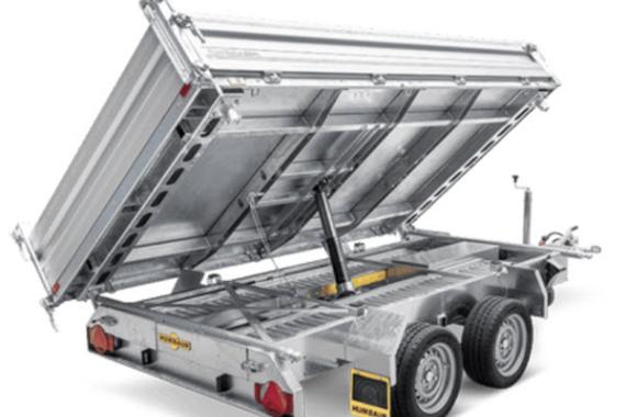 Humbaur HTK 3-zijdige kipper 410x210x35cm 3000/3500kg