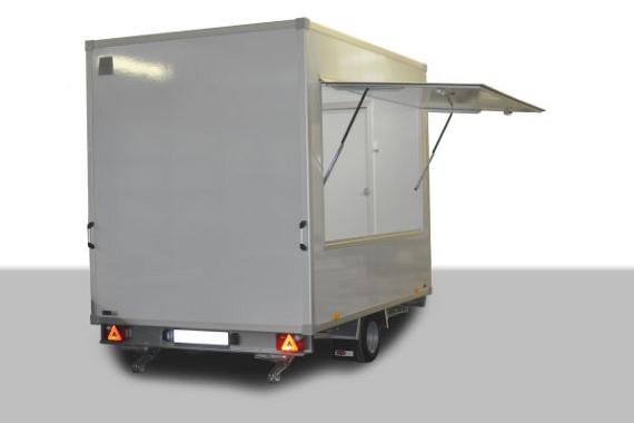 Economy verkoopwagen DT2-50 1as geremd 250x200x230cm 1300kg