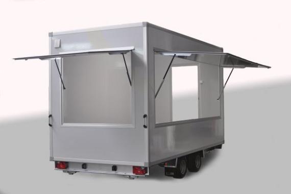 Economy verkoopwagen DT4-20 2as geremd 420x200x230cm 2500kg