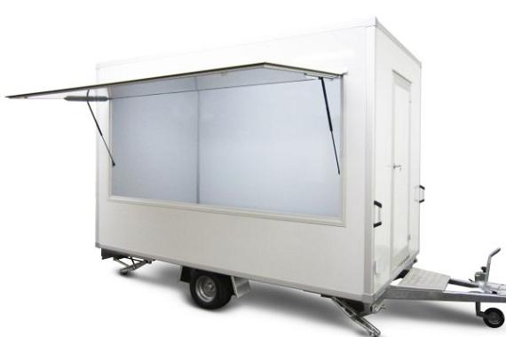 Economy verkoopwagen DT4-20 2as geremd 420x200x230cm 2500kg