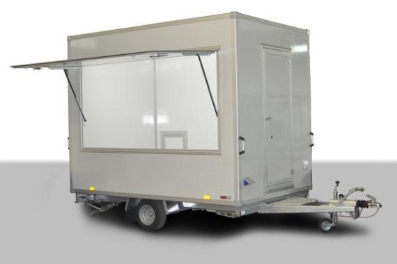 Economy verkoopwagen DT2-50 1as geremd 250x220x230cm 1300kg