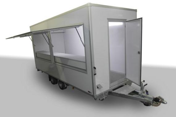 Economy verkoopwagen DT5-11 2as geremd 511x220x230cm 2000kg