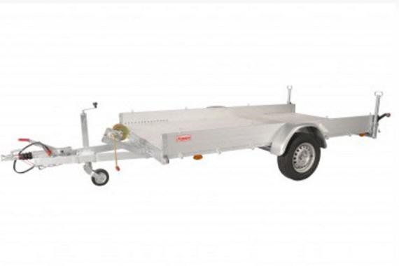 Anssems Autotransporter AMT1200 1-as geremd 340x170cm/1200kg