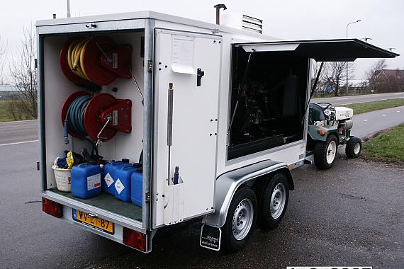 Gesloten aanhanger/werkplaats