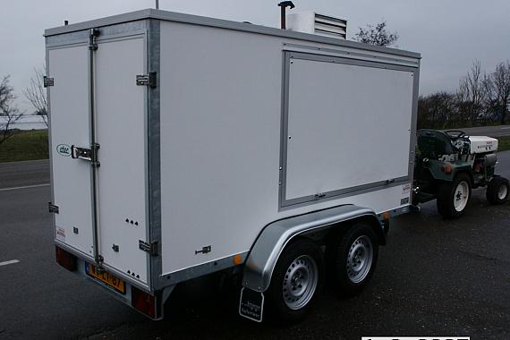 Gesloten aanhanger/werkplaats