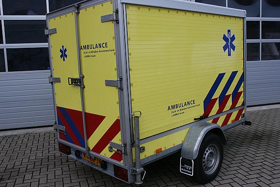 Ambulance aanhangwagen