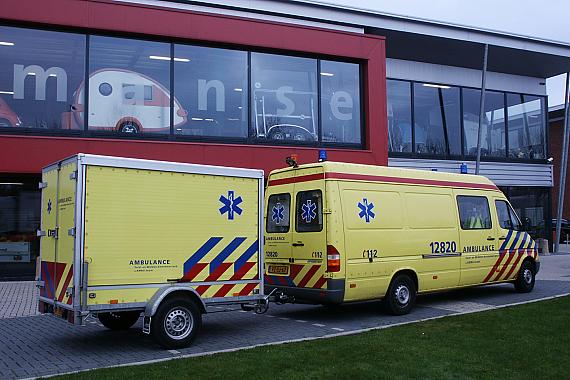 Ambulance aanhangwagen
