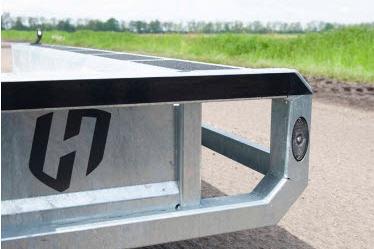 Henra Tridemas Machinetransporter 400x190x27cm / 3500kg