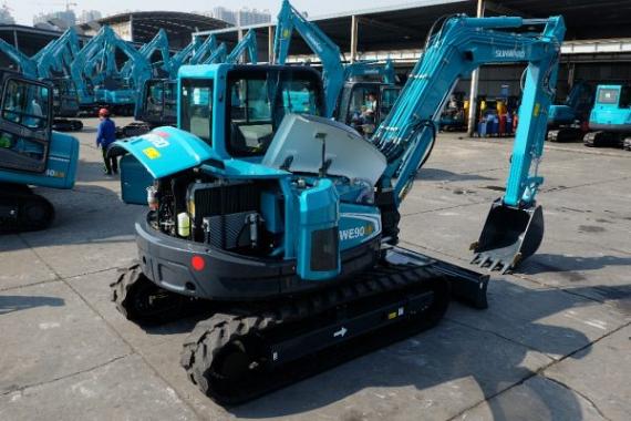 BMS-Sunward SWE90UF 8,5 Tons Minigraver