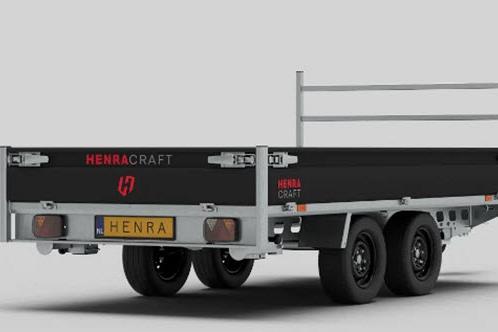 Henra plateauwagen Craft Series 2-as geremd  255x150cm 1350kg