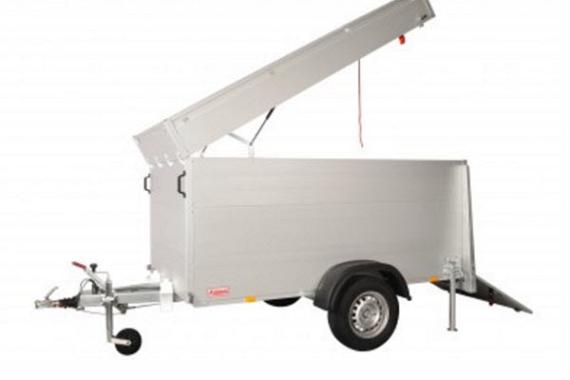 Anssems Bagagewagen GTB1200VT2 geremd  251x126cm/1200kg 