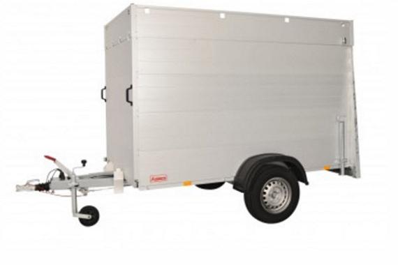 Anssems Bagagewagen GTB1200VT3 geremd  251x126cm/1200kg 