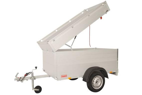 Anssems Bagagewagen GTT2500VT4 geremd  301x151cm/2500kg 