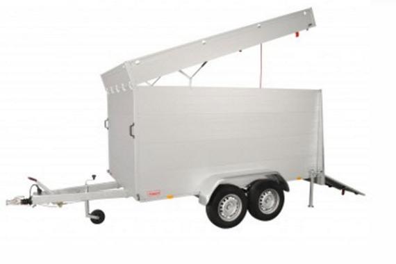 Anssems Bagagewagen GTT2500VT4 geremd  301x151cm/2500kg 