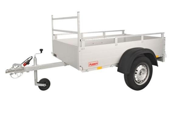Anssems Bagagewagen GTT2500VT4 geremd  301x151cm/2500kg 