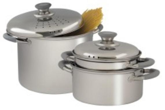 Pannenset RVS Roma 3-delig (ETKW5211)
