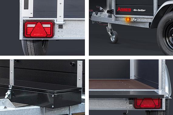Anssems BSX 1350 Go-Getter 251x130x35cm / 1350kg