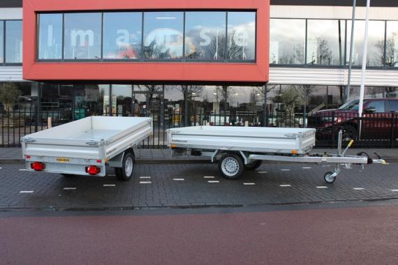 Humbaur kleine kipper elektr. bediend