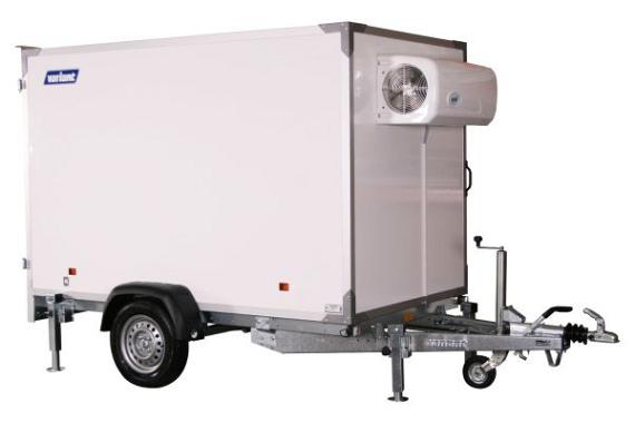Variant 1315K2 koelwagen 1-as geremd 249x138x160cm/1350kg