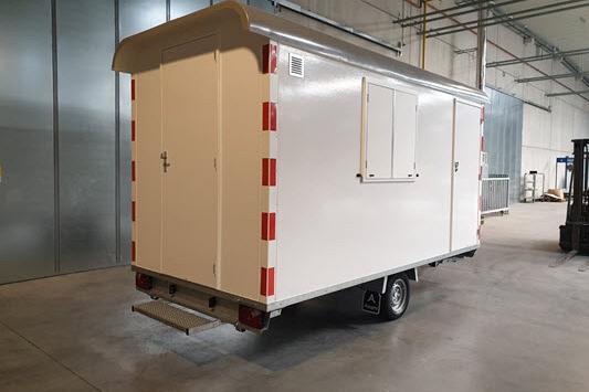 Anssems Schaftwagen PTS 1as 390x188x211cm 1400kg/toilet
