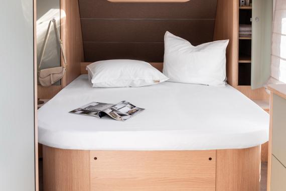 Walra hoeslaken queensbed wit