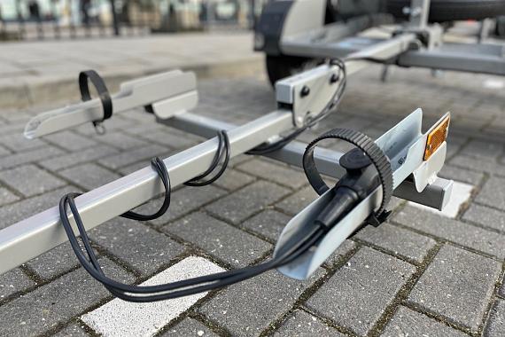 Fiets aanhanger voor 2 fietsen