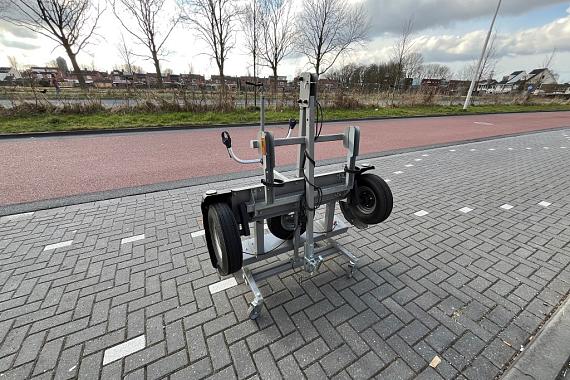Fiets aanhanger voor 2 fietsen