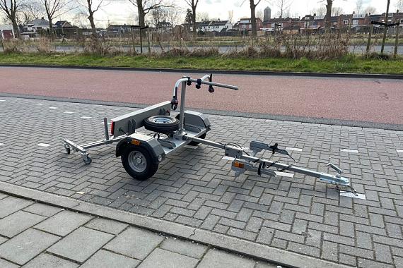 Fiets aanhanger voor 2 fietsen