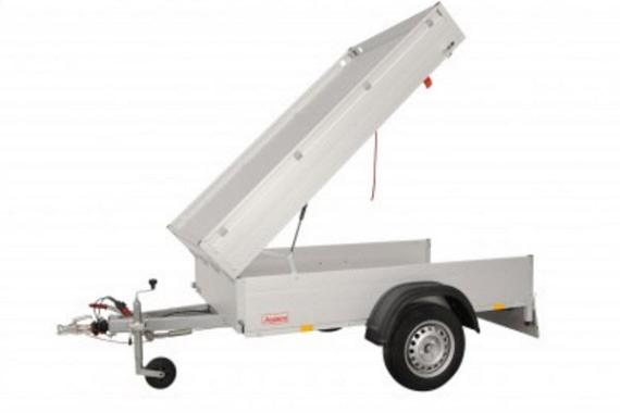 Anssems Bagagewagen GTB750-211HT 1as rem 211x126x48cm/750kg 