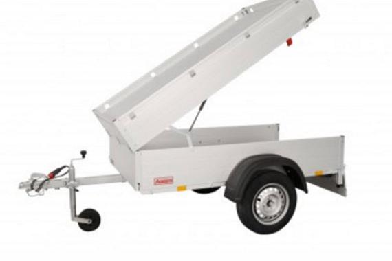 Anssems Bagagewagen GTB1200-251HT 1as rem  251x126x48cm/1200kg 