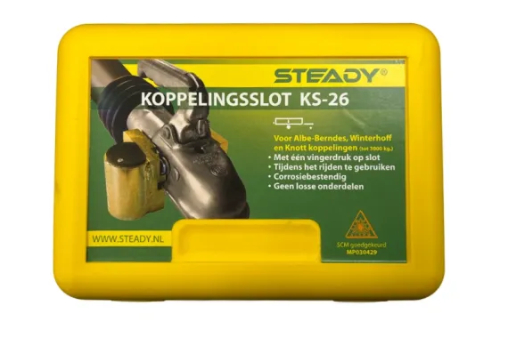 Steady KS-26 koppelingsslot  / SCM Gekeurd
