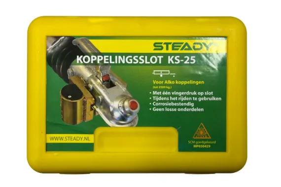 Steady KS-25 koppelingsslot  / SCM Gekeurd