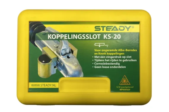 Steady KS-20 koppelingsslot  / SCM Gekeurd