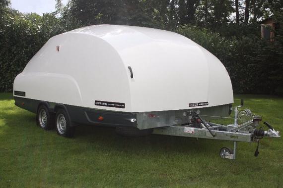 Brian James Race Shuttle 2 2-as laadvloer 4.3 m vast/kantelbaar