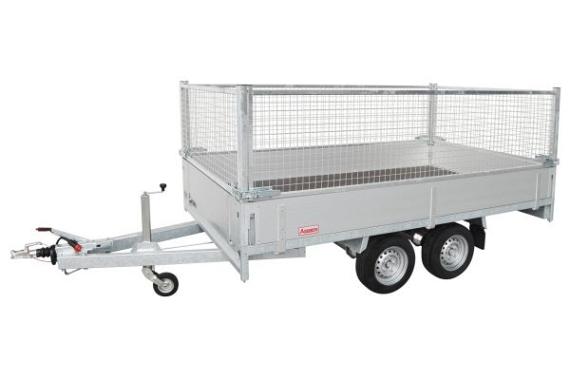 Anssems plateauwagen PSX2000 2-as geremd 325x178cm/2000kg