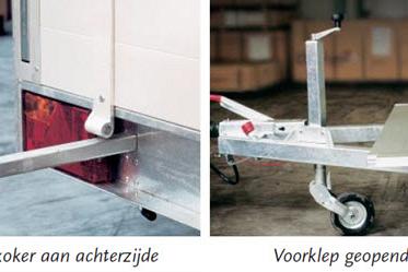 Anssems bakwagen BSX1350 1as geremd 205x120x35cm 1350kg