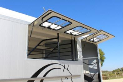 ChevalLiberté MINIMAX Alu 3prds diagonaal 400x207x225cm/3000kg