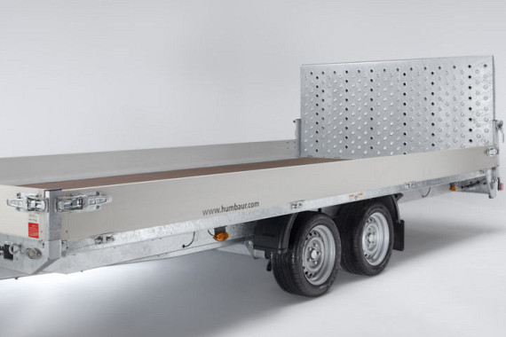 Humbaur MTK kiepbare voertuigtransporter div.afmetingen