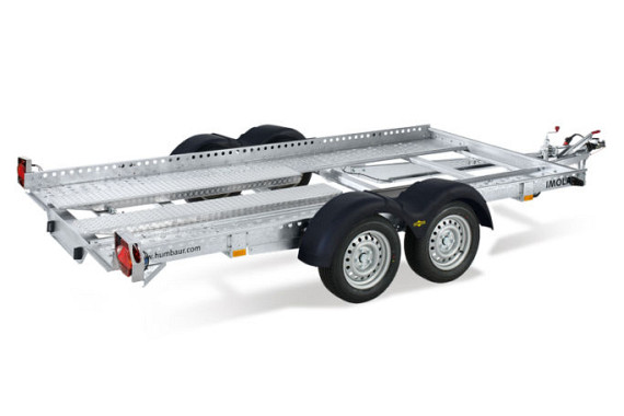 Humbaur HAK voertuig transp. bak tussen de wielen div.afmetingen