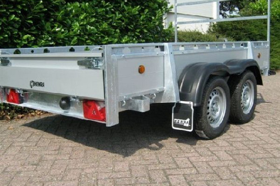 Henra bakwagen BA203013 2as geremd 307x135 cm 2000kg