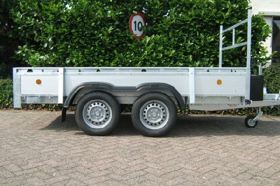 Henra bakwagen BA203015 2as geremd 307x155 cm 2000kg