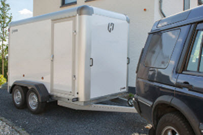 Henra GB202613 2as gesl. bakwagen 265x138x190cm 2000kg