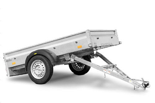 Humbaur Steely 1as ongeremd 205x110x30cm 750kg