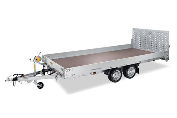 Humbaur MTK Kiepbare plateauwagen div.afmetingen