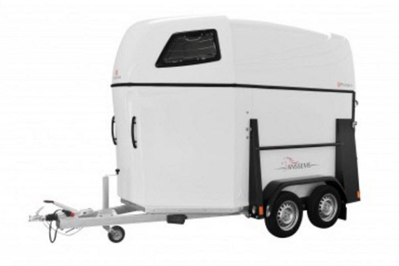 Anssems PTH2000 Privaro 2prds zwart metallic 331x166x200cm 2000kg