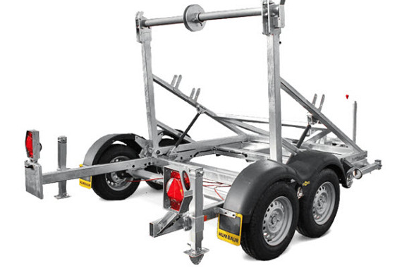 Humbaur KTA Kabelhaspel aanhangwagen div.afmetingen