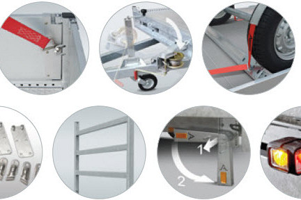 Anssems Multitransporter MSX3000 405x200cm/3000kg