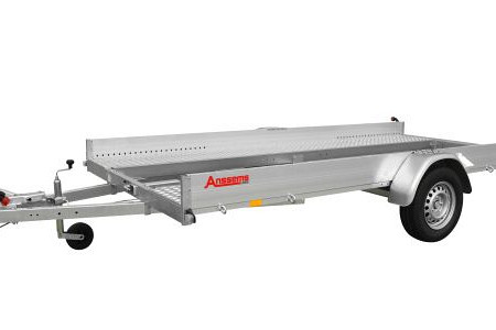 Anssems Autotransporter AMT1300ECO 1-as 340x180cm/1300kg