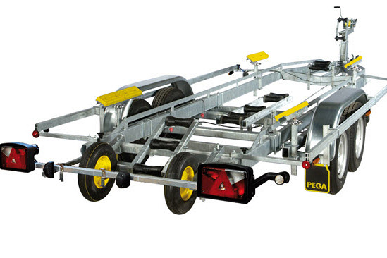 PEGA boottrailer voor motorboten